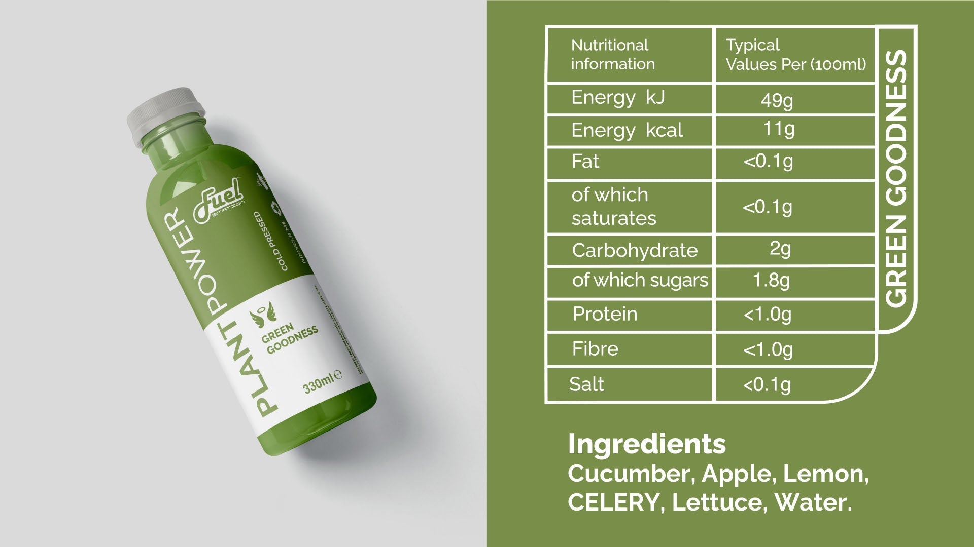 Green Goodness 330ml Juice